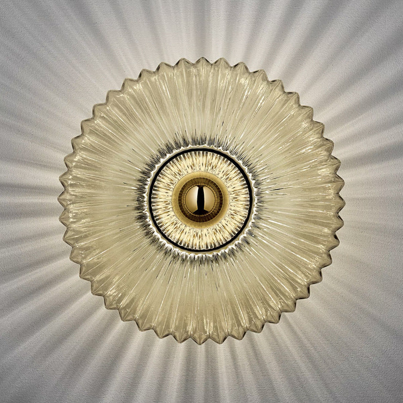 Nordic Vintage Glass Wall Sconce, view 8