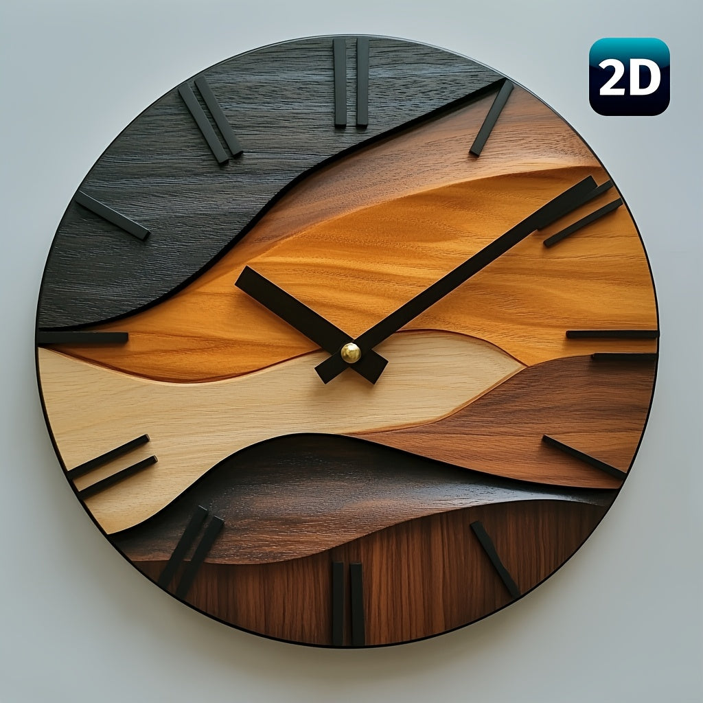Artistic Round Wall Clock, view 5