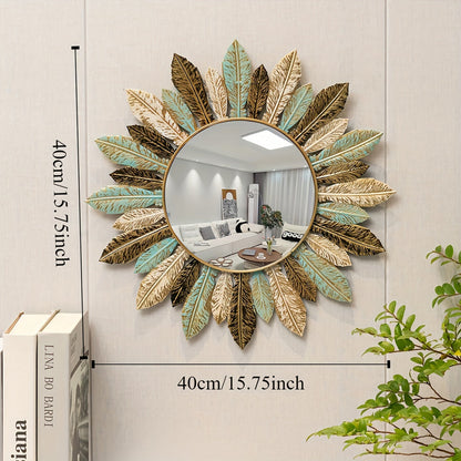 Bohemian Sunburst Wall Mirror, view 5
