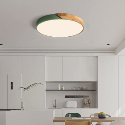 Nordic Wood LED Ceiling Light, view 6