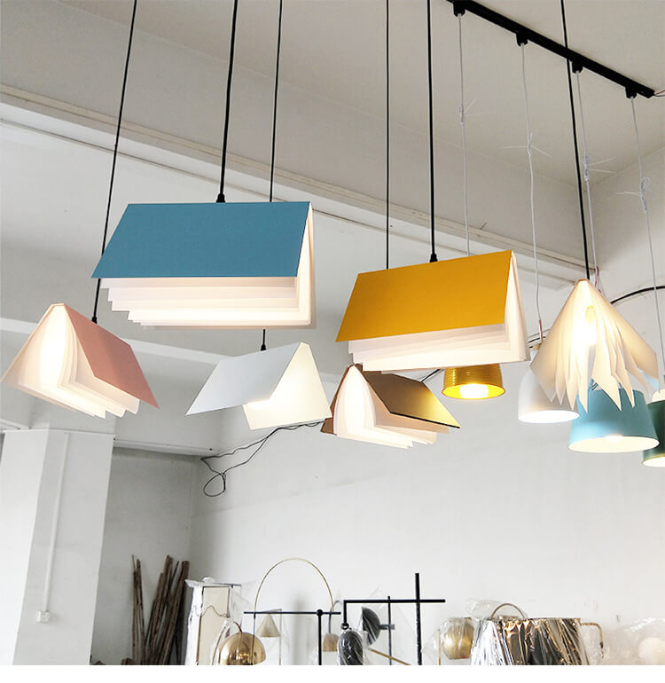 Flying Book Pendant Light, view 3