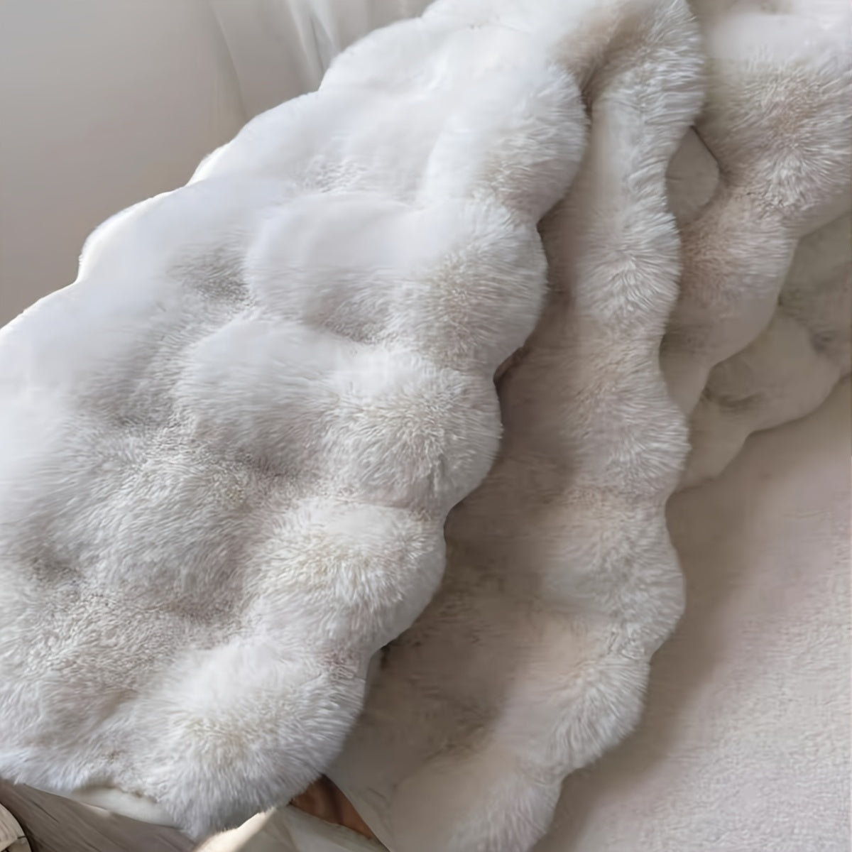 Cloud Comfort Round Bubble Rug, view 6