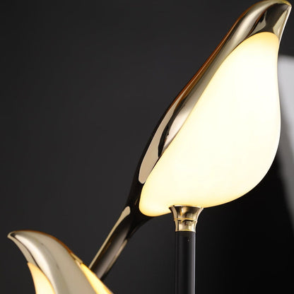 Golden Birdlight Wall Lamp, view 8