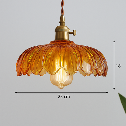 Vintage Flower Pendant Lamp, view 21