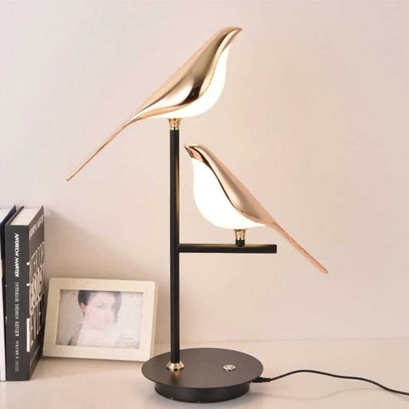 Golden Birdlight Wall Lamp, view 4