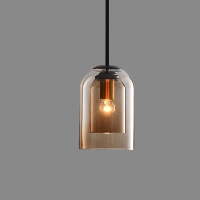 Tinted Glass Pendant Light, view 12
