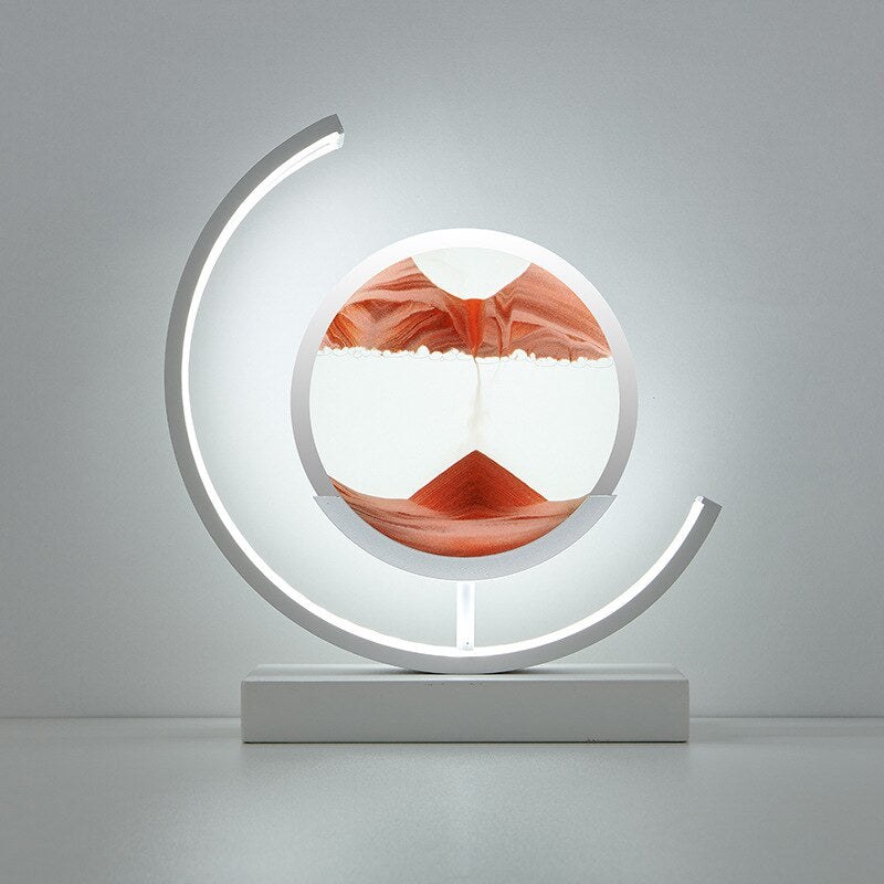 Sandlight Quicksand Table Lamp in Red, view 17