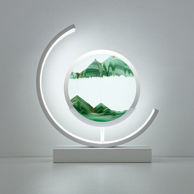 Sandlight Quicksand Table Lamp in Green, view 14