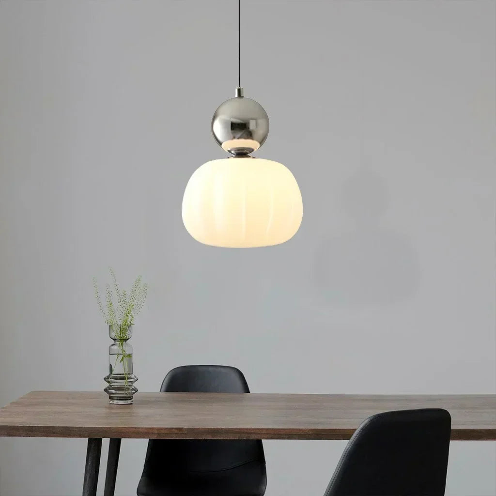 Nordic Pumpkin Pendant Light, view 13