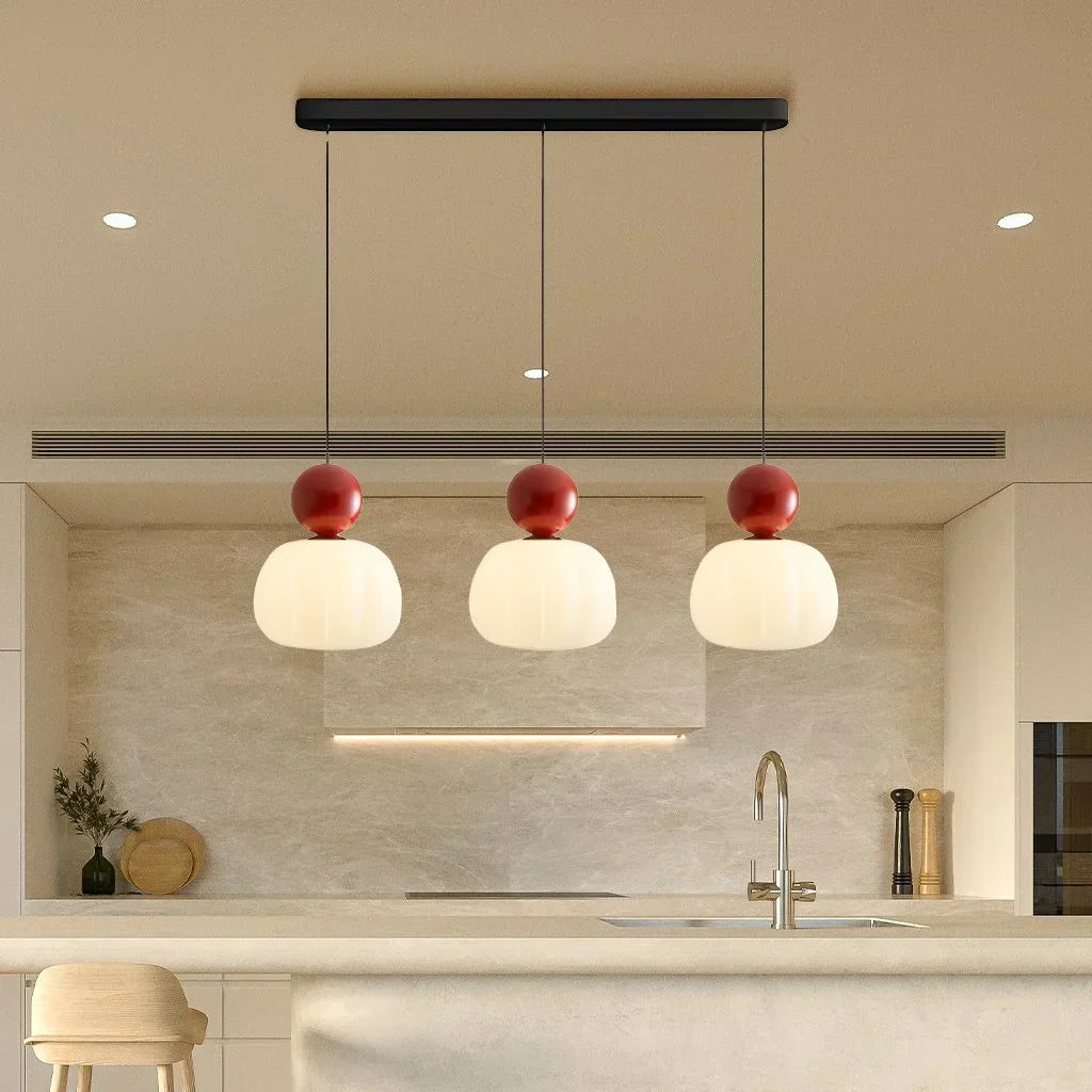 Nordic Pumpkin Pendant Light, view 19