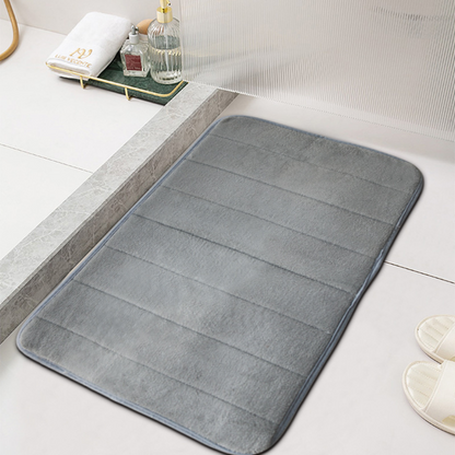 UltraSoft Absorbent Bath Mat in Grey