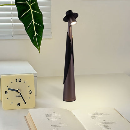 Rechargeable LED Hat Lamp in Deep Grey