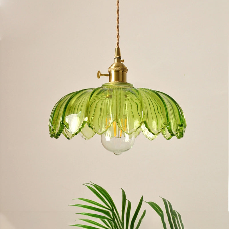 Vintage Flower Pendant Lamp, view 14