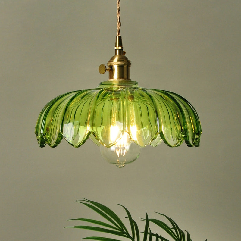 Vintage Flower Pendant Lamp, view 16