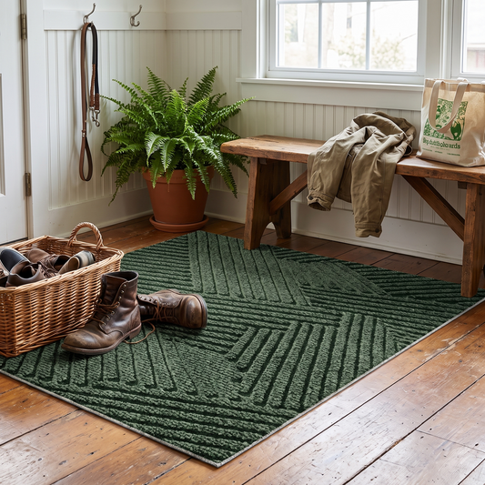 Durable Non-Slip Door Mat by Azzalini