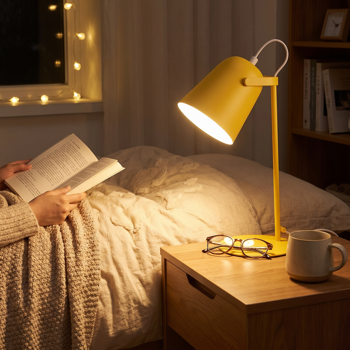 Nordic Metal LED Desk Lamp by Azzalini
