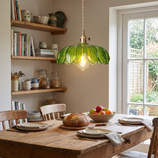 Vintage Flower Pendant Lamp by Azzalini