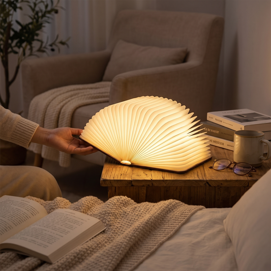 Lumibook Foldable Table Lamp by Azzalini