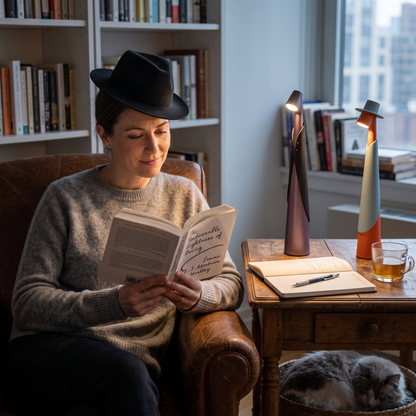 Rechargeable LED Hat Lamp by Azzalini