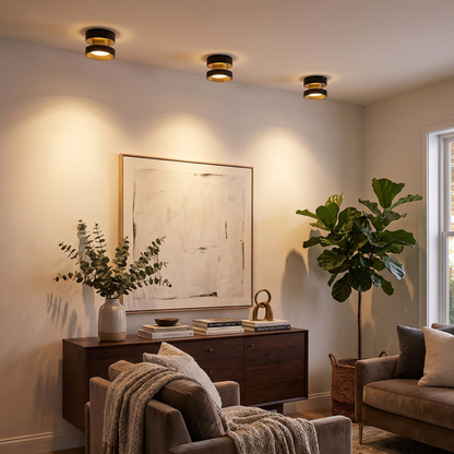 Nordic Surface Mounted LED Downlight by Azzalini