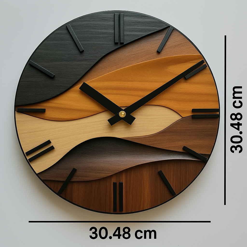 Artistic Round Wall Clock, view 6