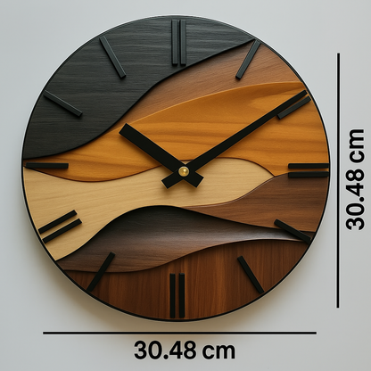 Artistic Round Wall Clock, view 6